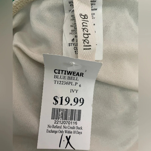 Bluebell Gold Glitter Halter Top New with Tags. Hook-and-eye closure - Picture 4 of 8